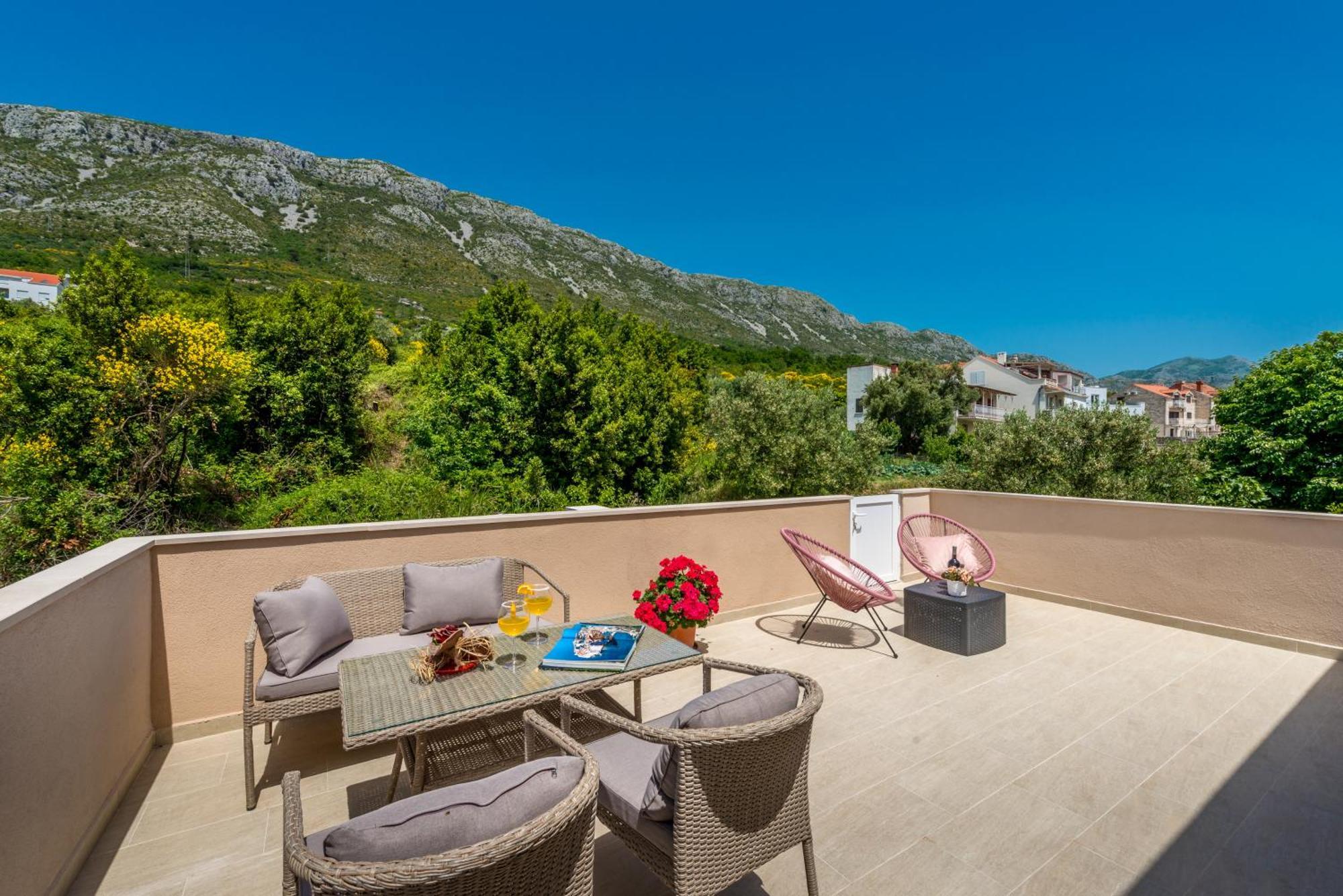 Apartments Du Lux Mokošica Exteriör bild