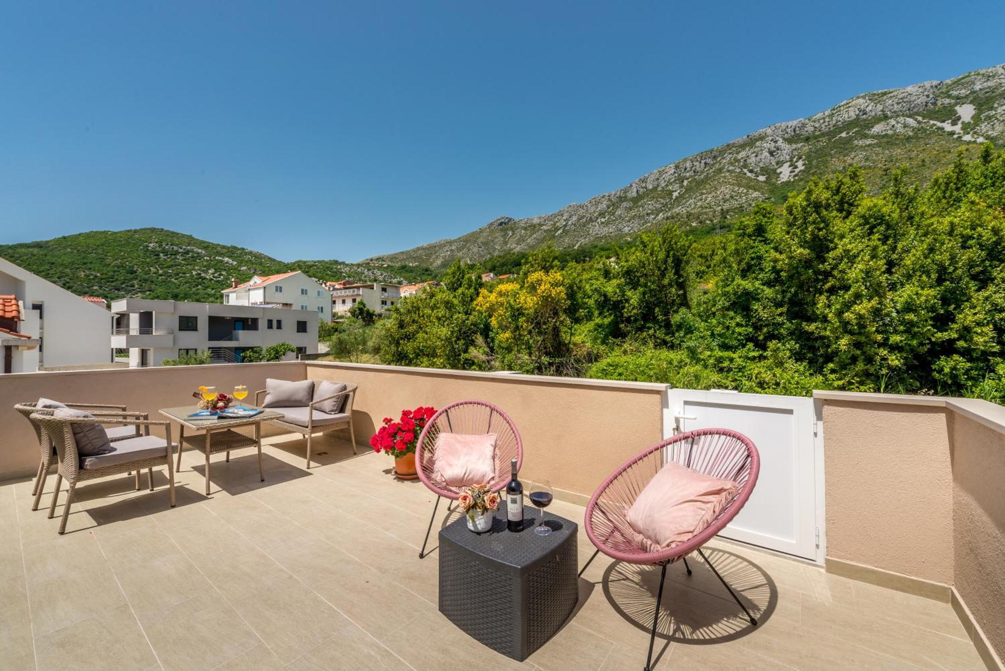 Apartments Du Lux Mokošica Exteriör bild